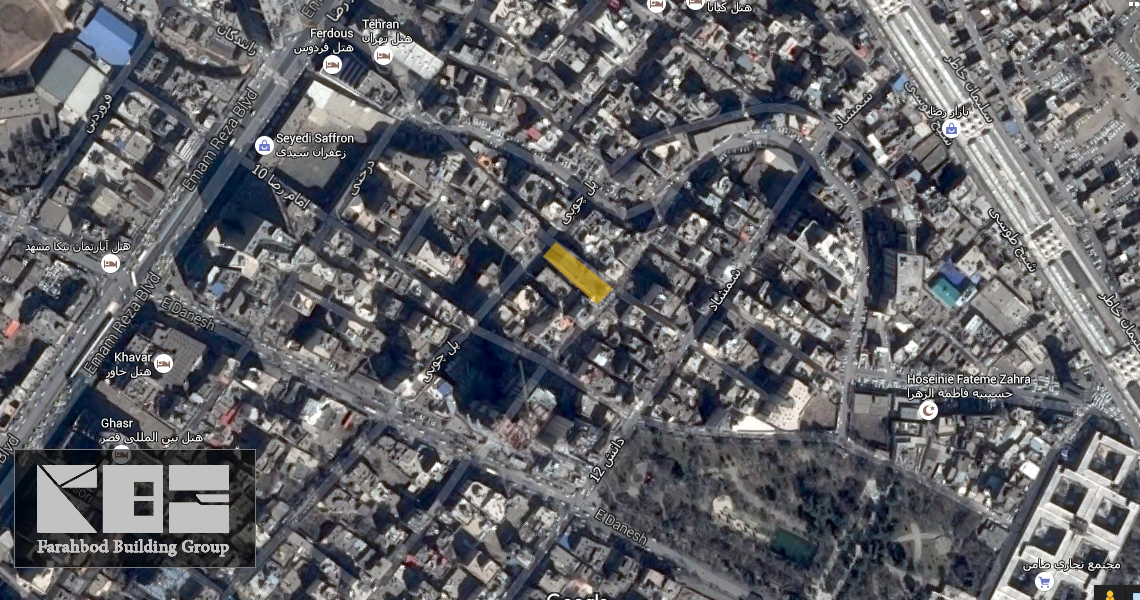 Site Of 4 Star Danesh Hotel